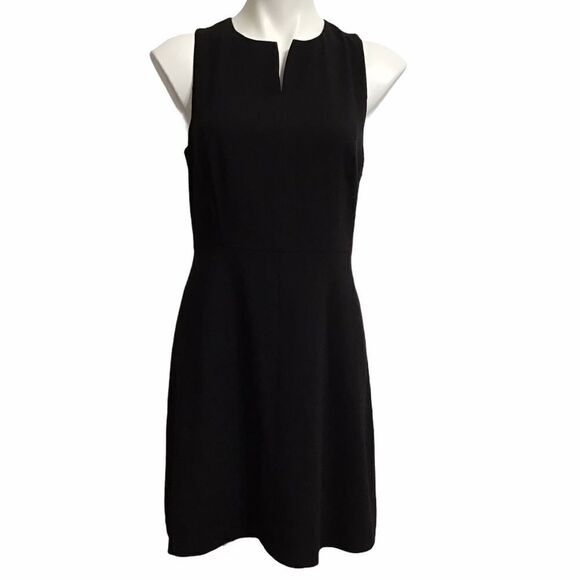 Kensie Black Sleeveless Flare Dress NWT Sz M - Picture 1 of 11